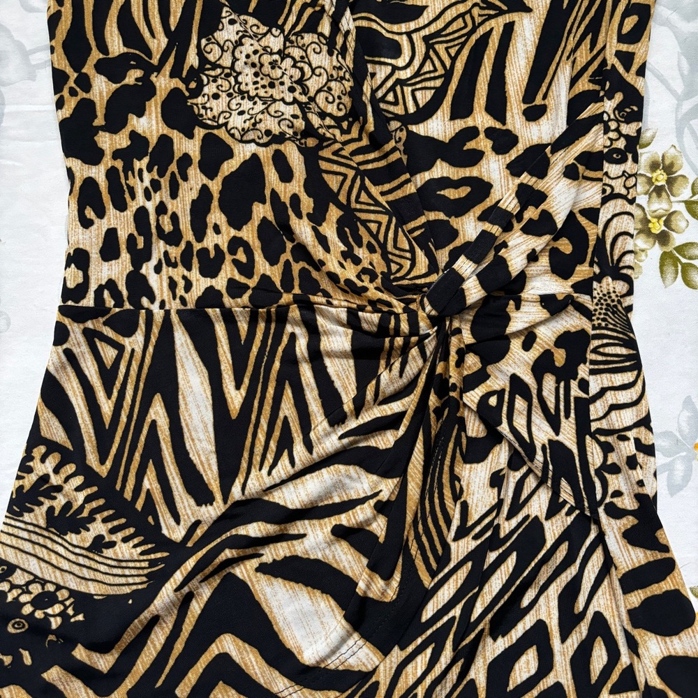 Cache Size S Animal Print Top - image 2